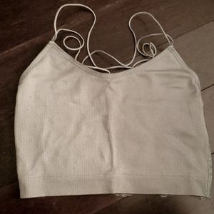 Bralette with Lace Back